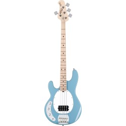 Sterling By Music Man StingRay RAY4LH-CHB Chopper Blue kreisās rokas basģitāra Sterling By Music Man StingRay RAY4LH-CHB Chopper Blue kreisās rokas basģitāra