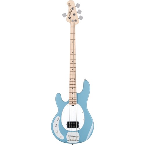 Sterling By Music Man StingRay RAY4LH-CHB Chopper Blue kreisās rokas basģitāra Sterling By Music Man StingRay RAY4LH-CHB Chopper Blue kreisās rokas basģitāra