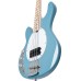 Sterling By Music Man StingRay RAY4LH-CHB Chopper Blue kreisās rokas basģitāra Sterling By Music Man StingRay RAY4LH-CHB Chopper Blue kreisās rokas basģitāra