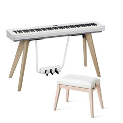 Casio PX-S7000 Privia baltu digitālo klavieru komplekts ar krēslu Casio PX-S7000 Privia baltu digitālo klavieru komplekts ar krēslu