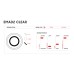 Evans EMAD2 Clear - 20" 2-slāņu basbungas plēve ar EMAD putuplasta gredzeniem