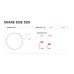 EVANS Snare Side 500 - 14'' Solo bungas rezonejošā plēve 
