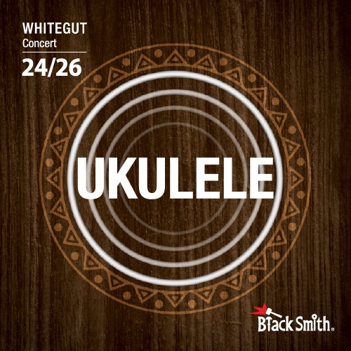 Ukuleles stīgas BlackSmith Concert Whitegut