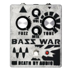Death by Audio Bass War Fuzz efektu pedālis Death by Audio Bass War Fuzz efektu pedālis