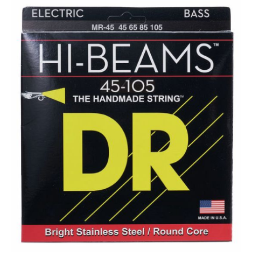 DR Strings MR45 HiBeams basa stīgas DR Strings MR45 HiBeams basa stīgas