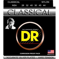 DR Strings NSA Hard Tension neilona stīgas DR Strings NSA Hard Tension neilona stīgas