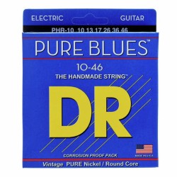 DR Strings PHR10 Pure Blues Medium stīgas DR Strings PHR10 Pure Blues Medium stīgas