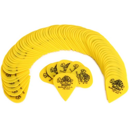 Dunlop Tortex sharp picks .73MM (72-BAG) mediatoru paka Dunlop Tortex sharp picks .73MM (72-BAG) mediatoru paka