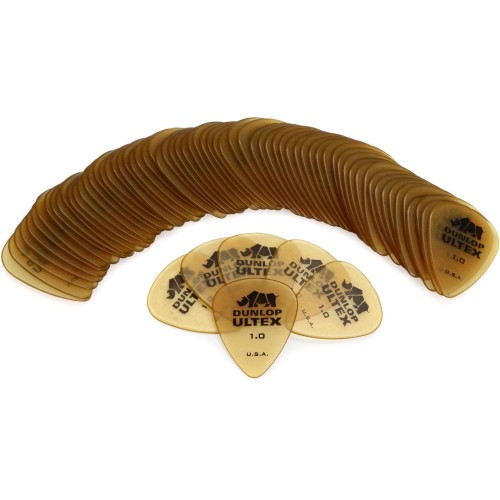 Dunlop Ultex standard picks 1.0MM (72-BAG) mediatoru paka Dunlop Ultex standard picks 1.0MM (72-BAG) mediatoru paka