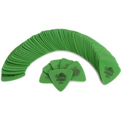 Dunlop Tortex Triangle green .60MM (72-BAG) mediatoru paka