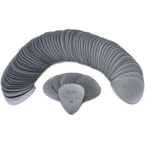 Dunlop Nylon MAX GRIP Standard .60MM (72-BAG) mediatoru paka Dunlop Nylon MAX GRIP Standard .60MM (72-BAG) mediatoru paka