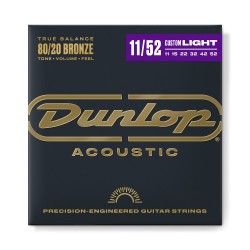 Dunlop DAB1152 80/20 MEDIUM LIGHT stīgas Dunlop DAB1152 80/20 MEDIUM LIGHT stīgas