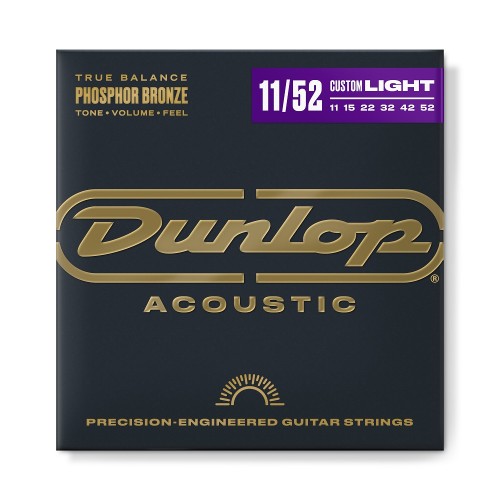 Dunlop DAP1152 PHOSPHOR BRONZE MEDIUM LIGHT stīgas