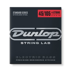 Dunlop DBS45105 steel bass strings SET/4 stīgas Dunlop DBS45105 steel bass strings SET/4 stīgas