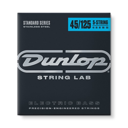 Dunlop DBS45125 Steel SET/5 stīgas Dunlop DBS45125 Steel SET/5 stīgas