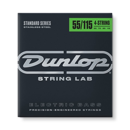 Dunlop DBS55115 Steel bass strings SET/4 stīgas Dunlop DBS55115 Steel bass strings SET/4 stīgas
