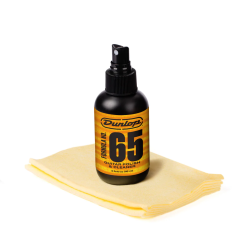 Dunlop 654C Formula 65 polish/cleaner with cloth (118 ML) kopšanas līdzeklis