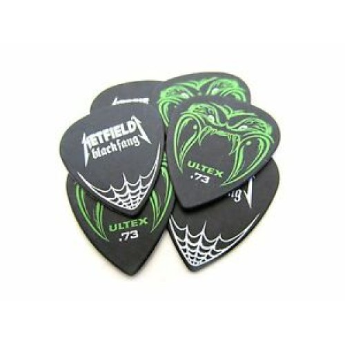 Dunlop Black Fang Hetfield 0.73MM (36-BAG) mediatoru paka Dunlop Black Fang Hetfield 0.73MM (36-BAG) mediatoru paka
