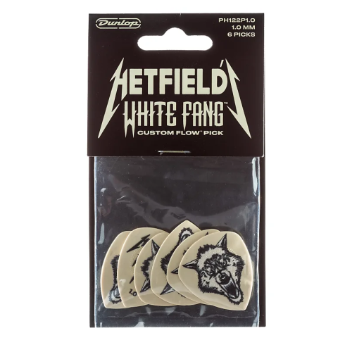 Dunlop White fang player pack 1.0 MM (6 PCS) mediatoru paka Dunlop White fang player pack 1.0 MM (6 PCS) mediatoru paka