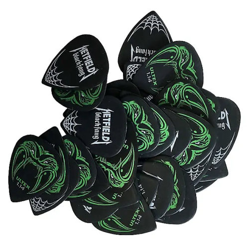 Dunlop Black Fang Hetfield 1.14MM (36-BAG) mediatoru paka Dunlop Black Fang Hetfield 1.14MM (36-BAG) mediatoru paka