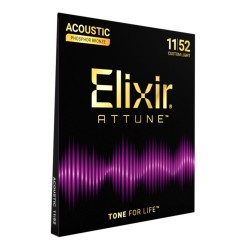Elixir 21027 Attune Acoustic Phosphor Bronze Custom Light Stīgas