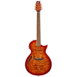 ESP LTD TL-6 Tiger Eye Burst plāna elektro akustiskā ģitāra ESP LTD TL-6 Tiger Eye Burst plāna elektro akustiskā ģitāra