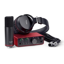 Focusrite Scarlett Solo 4th Gen Studio komplekts Focusrite Scarlett Solo 4th Gen Studio komplekts
