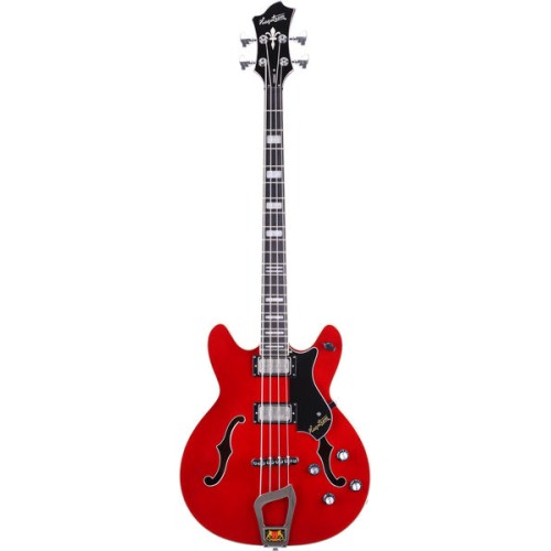 Hagstrom Viking Bass Wild Cherry basģitāra Hagstrom Viking Bass Wild Cherry basģitāra