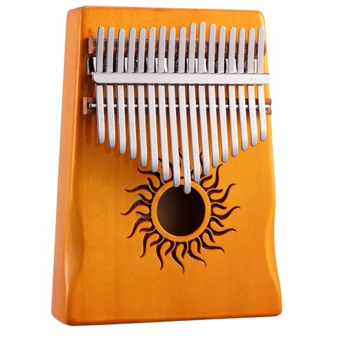 Kalimba 17 mēlītes Hluru KHS-Dzeltena Kalimba 17 mēlītes Hluru KHS-Dzeltena