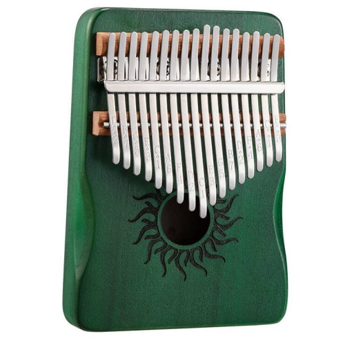 Kalimba 17 mēlītes Hluru KHS-Zaļa Kalimba 17 mēlītes Hluru KHS-Zaļa