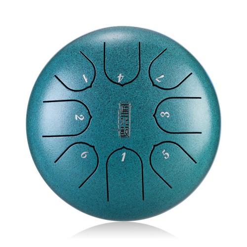 Zvanga Hluru Lotus mazā 6" (8 toņi) minerāl zaļa Zvanga Hluru Lotus mazā 6" (8 toņi) minerāl zaļa