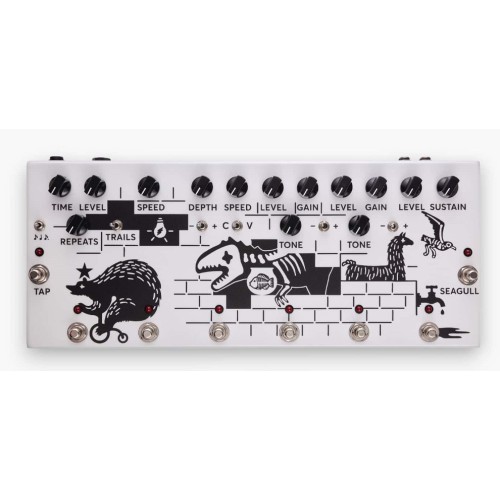 JAM pedals Pink Flow efektu stacija