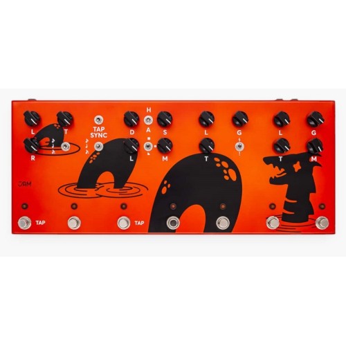 JAM pedals Kochness Monster daudzefektu pedālis JAM pedals Kochness Monster daudzefektu pedālis