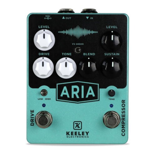 Keeley Aria - Compressor / Overdrive pedālis Keeley Aria - Compressor / Overdrive pedālis