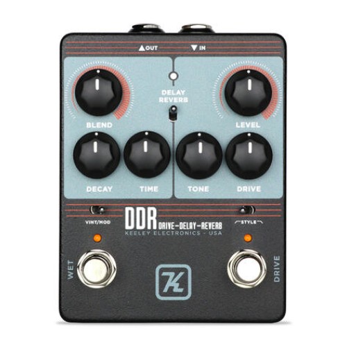 Keeley DDR - Drive Delay Reverb pedālis Keeley DDR - Drive Delay Reverb pedālis