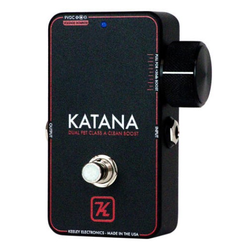 Keeley Katana (Custom Black Special Edition) pedālis Keeley Katana (Custom Black Special Edition) pedālis