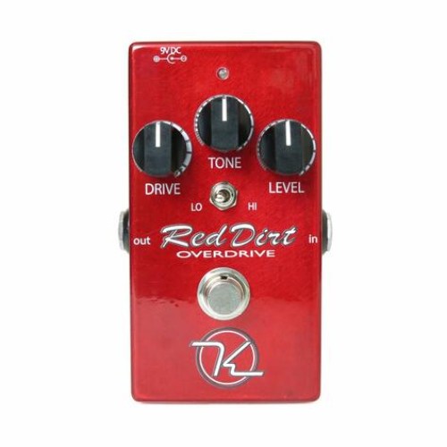 Keeley Red Dirt Overdrive pedālis Keeley Red Dirt Overdrive pedālis