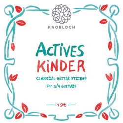 Knobloch Actives QZ 3CX Nylon 3/4 stīgas Knobloch Actives QZ 3CX Nylon 3/4 stīgas