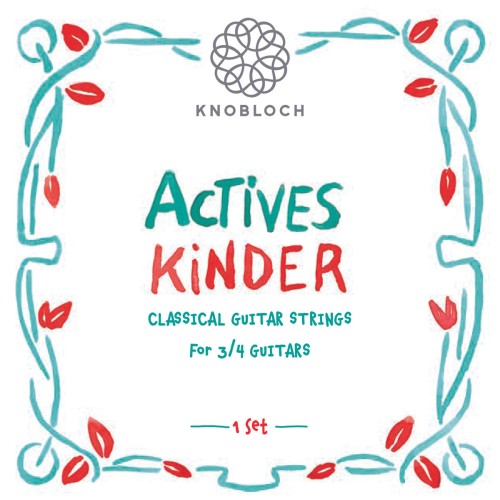 Knobloch Actives QZ 3CX Nylon 3/4 stīgas