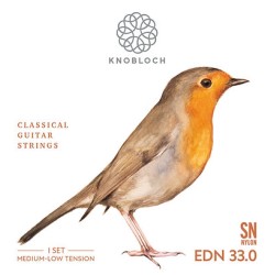 Knobloch Erithacus SN Nylon 33.0 klasiskās ģitāras stīgas Knobloch Erithacus SN Nylon 33.0 klasiskās ģitāras stīgas