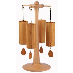 Koshi zvanu komplekts ar statīvu (Ignis, Terra, Aqua, Aria) Koshi zvanu komplekts ar statīvu (Ignis, Terra, Aqua, Aria)