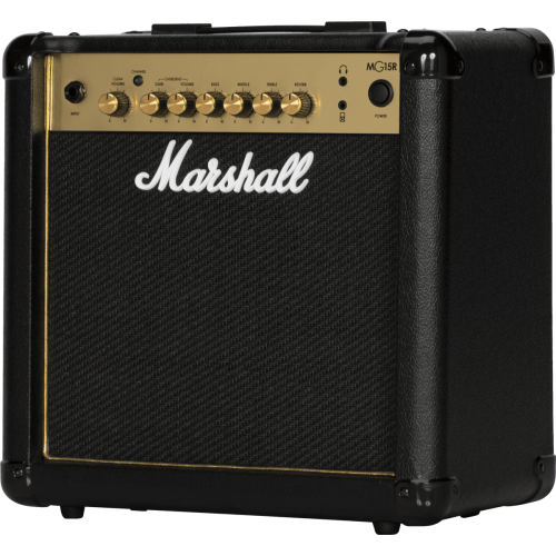 Marshall MG15R Gold kombo pastiprinātājs Marshall MG15R Gold kombo pastiprinātājs