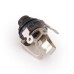 MEC Open 6.3 mm / 1/4 Stereo Jack Socket - Black ligzda MEC Open 6.3 mm / 1/4 Stereo Jack Socket - Black ligzda