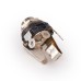 MEC Open 6.3 mm / 1/4 Stereo Jack Socket - Chrome ligzda MEC Open 6.3 mm / 1/4 Stereo Jack Socket - Chrome ligzda