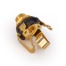 MEC Open 6.3 mm / 1/4 Stereo Jack Socket - Gold ligzda MEC Open 6.3 mm / 1/4 Stereo Jack Socket - Gold ligzda