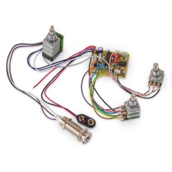 MEC 60023-09 - Active BEC 3 Electronics For Active Pickups - 9V - (Vol+Bal PP / T+B / M) elektronika MEC 60023-09 - Active BEC 3 Electronics For Active Pickups - 9V - (Vol+Bal PP / T+B / M) elektronika