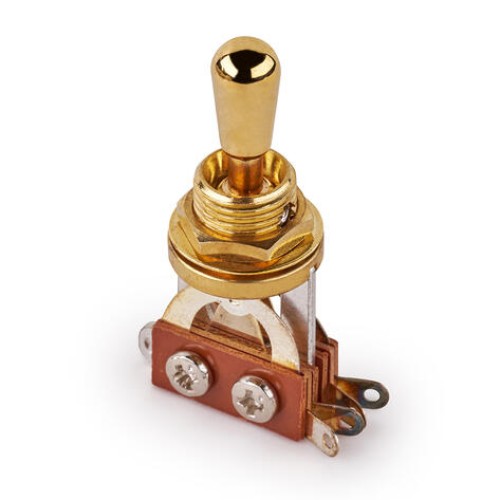 MEC Toggle Switch, ON/ON/ON, DP3T - Gold slēdzis MEC Toggle Switch, ON/ON/ON, DP3T - Gold slēdzis