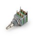 MEC Mono Stacked Potentiometer, B100K / B100K potenciometrs MEC Mono Stacked Potentiometer, B100K / B100K potenciometrs
