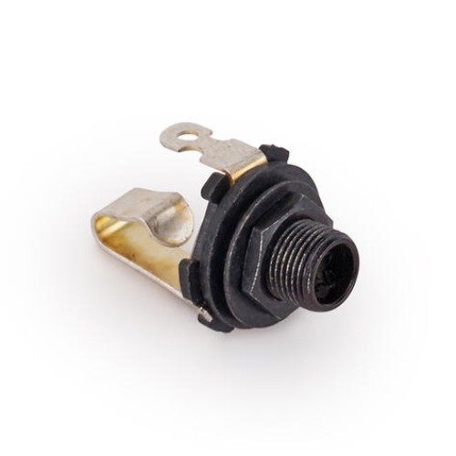 MEC Open 6.3 mm / 1/4 Mono Jack Socket - Black ligzda MEC Open 6.3 mm / 1/4 Mono Jack Socket - Black ligzda