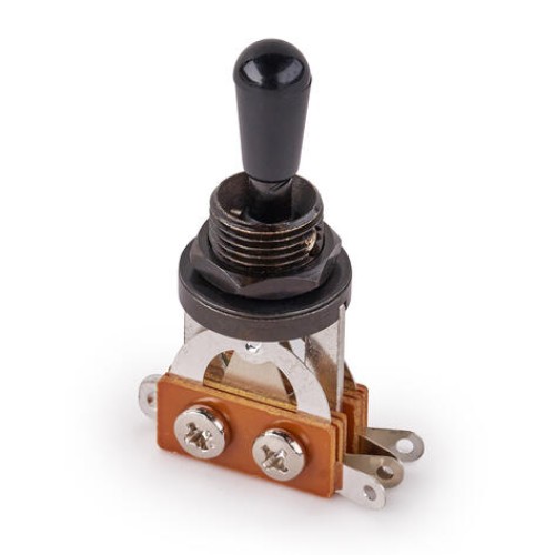 MEC Toggle Switch, ON/ON/ON, DP3T - Black slēdzis MEC Toggle Switch, ON/ON/ON, DP3T - Black slēdzis